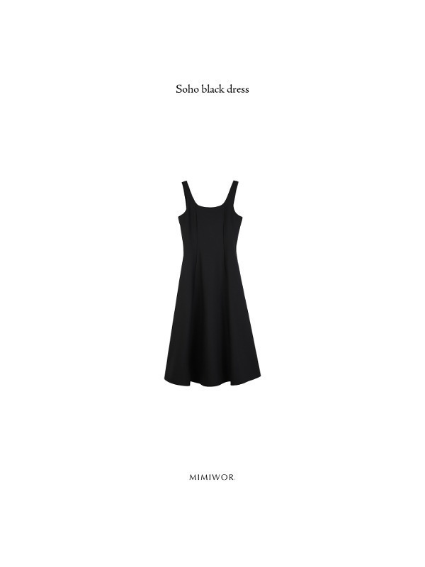 Mimiwor made : Soho black dress 소호 블랙 드레스