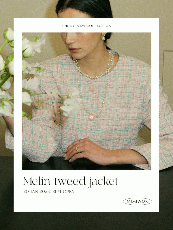 Melin tweed jacket  멜린 트위드 자켓