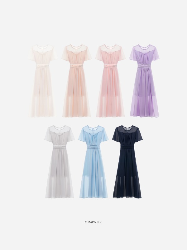 Mimiwor made : “ Kattie silk dress “ 케이티 실크 드레스
